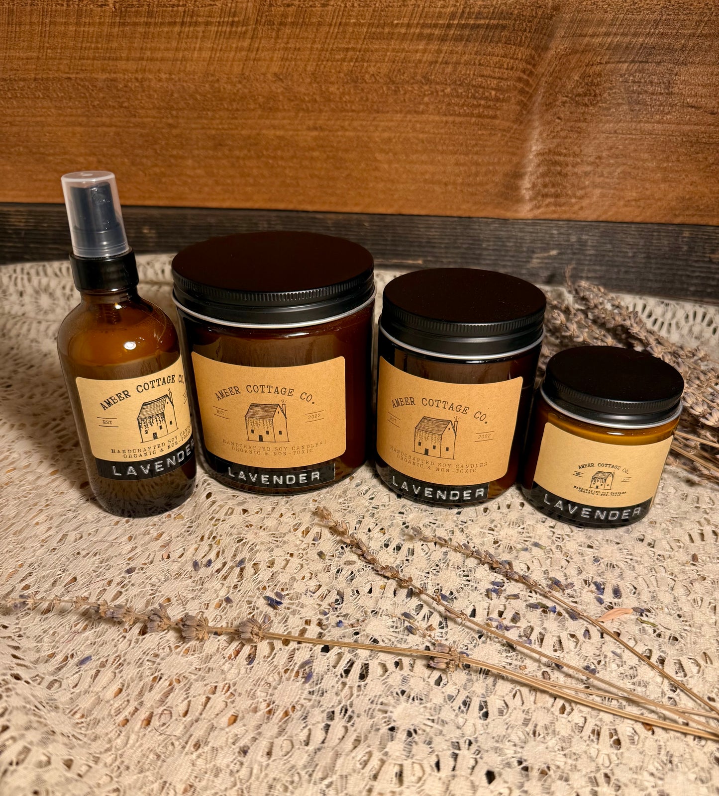 8oz Candles- Spring Collection