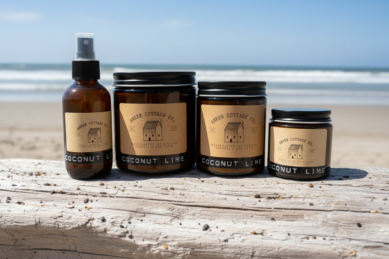 4oz Candles- SUMMER COLLECTION