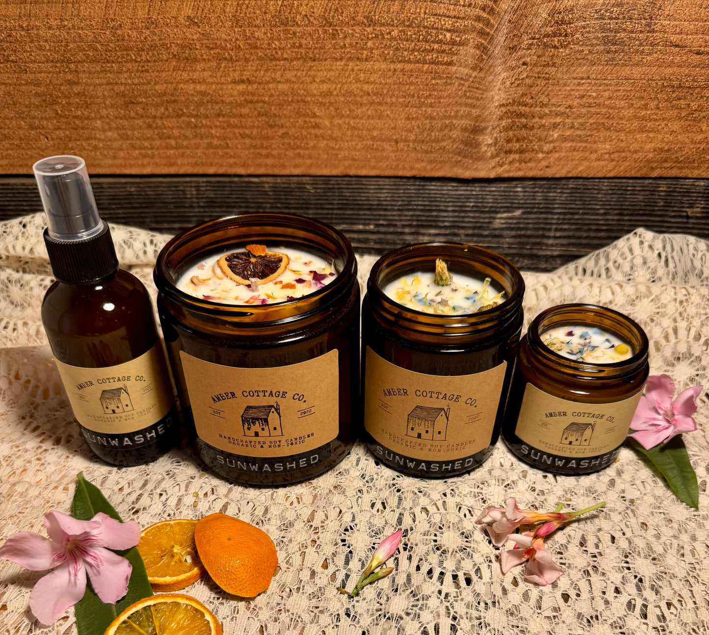 8oz Candles- SUMMER COLLECTION