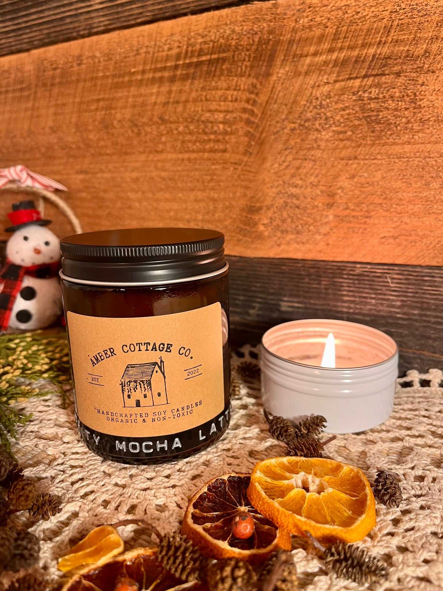 8oz Candles- WINTER COLLECTION